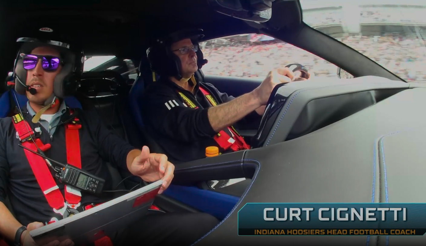 Curt Cignetti 获邀担任 v66体育 名誉领跑车司机，见证印第安纳州体育传奇